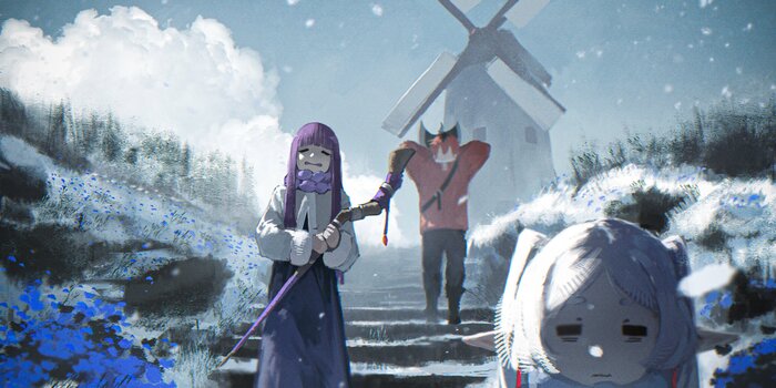Frieren's cold party