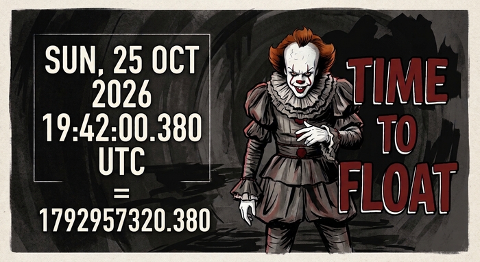 Time to float