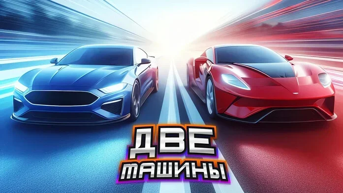 ДВЕ МАШИНЫ на Пикабу Игры