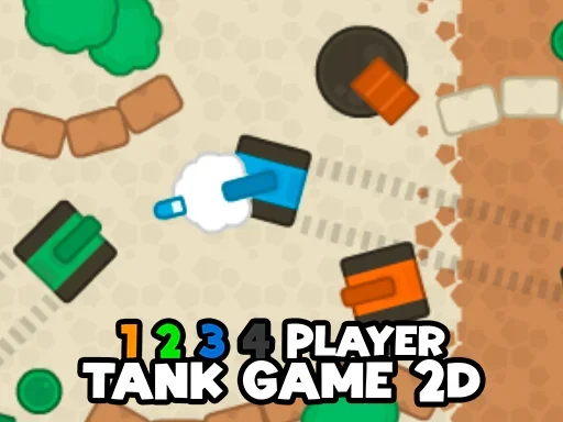 Игра на Танках 2D для 1-4 Игроков на Пикабу Игры
