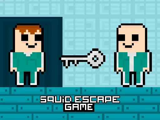 Игры Побег Кальмара: 2 Игрока на Пикабу Игры