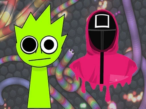 Игра в Кальмара и Спранки: Змейка 2 на Пикабу Игры