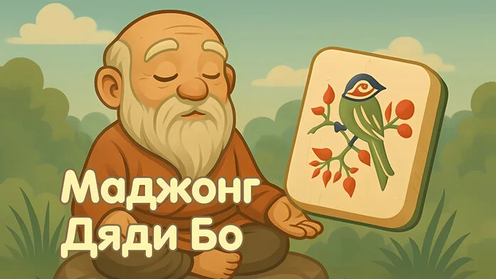 Маджонг Дяди Бо на Пикабу Игры