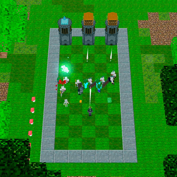 Объединяй своих мобов и отправляй их в бой против эпичных боссов! Этот кубичный мерж автобаттлер готов бросить вызов твоему стратегическому мышлению!