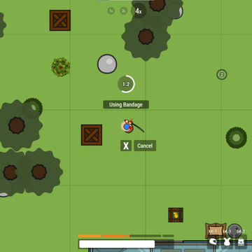 Survev.io — это динамичная IO-игра в жанре «королевская битва», где 50 игроков сражаются за выживание на сужающемся острове. Ищи оружие, снаряжение и припасы, избегай красной зоны и побеждай врагов в одиночку, в дуэте или отряде. (