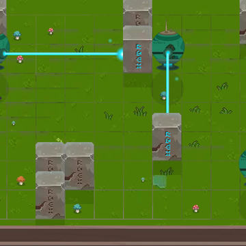 Помоги отважной Ведьмочке пройти все головоломные испытания и найти всех котиков, чтобы приютить их в своем уютном лесном домике.