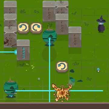 Помоги отважной Ведьмочке пройти все головоломные испытания и найти всех котиков, чтобы приютить их в своем уютном лесном домике.