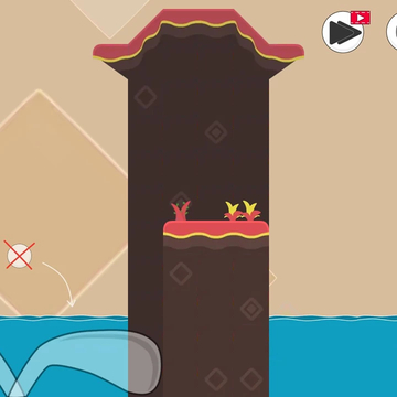 Мини-гольф с милым монстриком, он обожает пинать мяч, помоги ему пройти все уровни!