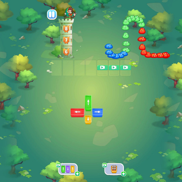 Бесплатная браузерная игра «Слаймы Атакуют: Головоломка!» в жанре головоломка. Подходит для мальчиков и девочек, доступна без регистрации, на русском языке