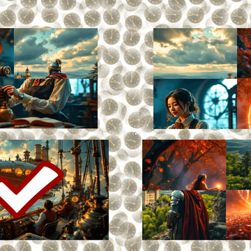 Собери перемешанные картинки в увлекательной игре "Микс Пазл: Путешествие во времени"! Развивай логику, внимание и собирай изображения из разных эпох.