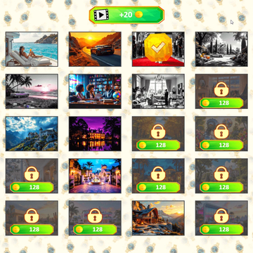 Собирайте шедевры роскоши в игре "Микс Пазл: Роскошь"! Меняйте местами части, чтобы восстановить изначальные картинки. Увлекательный вызов для всех!