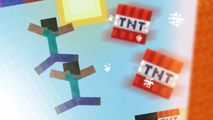 Block Run Майнкрафт на Пикабу Игры