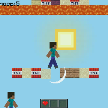 Останься последним в этом сложном спуске из блоков!