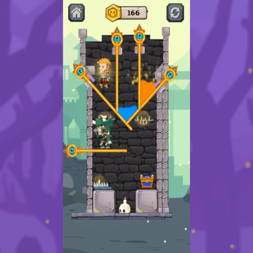 Игра-головоломка, в которой Вам предстоит разгадать все загадки и тайны. Спасите принцессу из ловушки и получите вознаграждение, за ее побег из замка.
