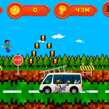 Преодолевай препятствия на оживленной дороге, перепрыгивая через них. Твоя задача — пробежать как можно дальше. Собирай монетки и вкусняшки и набирай очки для того, чтобы стать лучшим.