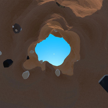 "Копатель дыры" - затягивающий симулятор копания дыры. Бери лопату в руки и начинай копать яму! Добывай ресурсы, прокачивай себя и копай еще быстрее!