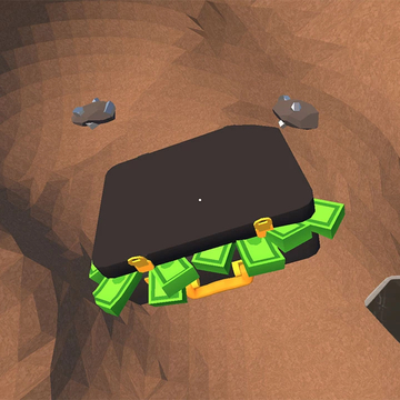 "Копатель дыры" - затягивающий симулятор копания дыры. Бери лопату в руки и начинай копать яму! Добывай ресурсы, прокачивай себя и копай еще быстрее!