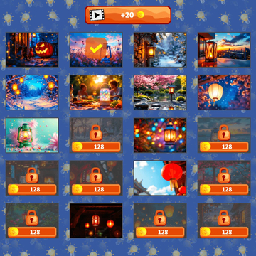 Микс Пазл: Фонари — перемешанные картинки ждут вас! Составьте оригинальные изображения, меняя местами части. Увлекательные уровни для всей семьи!