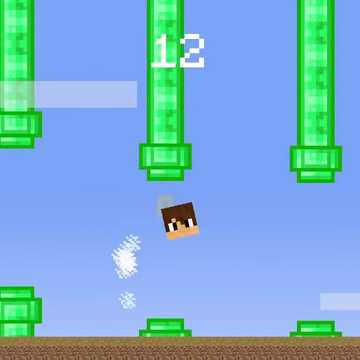 Заходи и помоги Компоту научиться летать между труб!