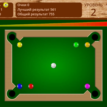 Погрузитесь в мир уникальной игры-бильярда с нестандартными формами столов! Развивайте стратегию и наслаждайтесь захватывающим геймплеем.