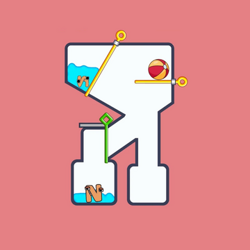 Прокладывайте путь между буквами, соединяйте их и спасайте алфавит. Будьте осторожны, вас ждут препятствия - злая буква F, бомба и лава. Станьте спасителем алфавита.