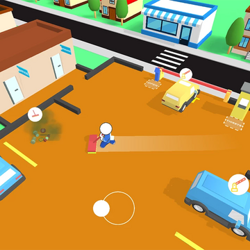 Увлекательная игра про парковку автомобилей, где вы выступаете в ролик парковщика.