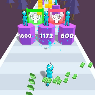 Мастер слияния: Гонка к 2048 — увлекательный раннер, где вам предстоит победить всех зомби и добраться до финиша. Онлайн аркада в жанре 2048 подарит позитивные эмоции вместе с разноцветными героями. Играть можно со смартфона или ПК бесплатно и без регистрации. 