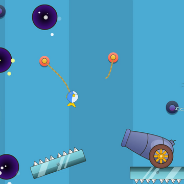 Очаровательный котик просит его покормить. Помогите ему! Все, что вам потребуется — разрезать веревку и достать рыбку. Но не так все просто. С каждым уровнем сложность возрастает, а препятствия становятся все изощреннее. Играйте бесплатно без регистрации в режиме онлайн. Решите головоломку, чтобы накормить милого питомца прямо сейчас! 