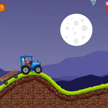 Попробуйте себя в роли водителя трактора. Соберите фрукты, овощи, животных и доставьте их заказчику. Звучит просто? Вам предстоит пробраться сквозь холмистые местности, ямы и запутанные маршруты. Играйте онлайн бесплатно и без регистрации.