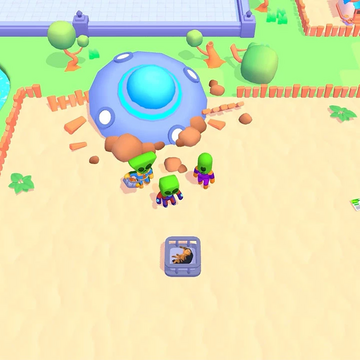 Прокачивай отряд квадроберов! Пришельцы напали на зоопарк, сражайтесь с НЛО, зомби. Приручи квадробобера! Корги, Хаски, Акита, Доберман, Сибаину. Эволюция собак