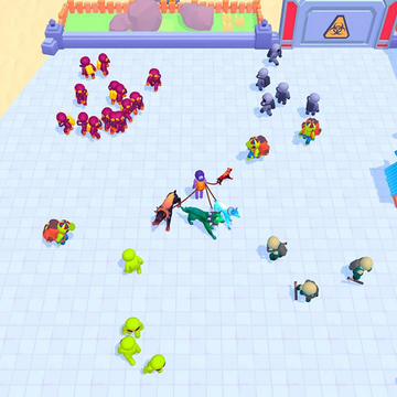 Прокачивай отряд квадроберов! Пришельцы напали на зоопарк, сражайтесь с НЛО, зомби. Приручи квадробобера! Корги, Хаски, Акита, Доберман, Сибаину. Эволюция собак