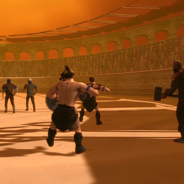Экшен-игра, основанная на сражениях с гладиаторами, где игроки могут окунуться в мир Древнего Рима и стать настоящими воинами.