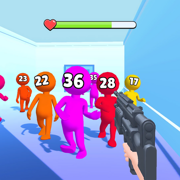 Собери самую мощную пушку и испытай ее в битве против стикменов в этой увлекательной бесплатной онлайн игре. Отличное сочетание жанров казуального 3д шутера и мерджа оружия увлечет вас в игровой процесс. Станьте мастером стрельбы и соберите крутое оружие!