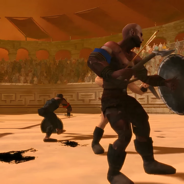 Экшен-игра, основанная на сражениях с гладиаторами, где игроки могут окунуться в мир Древнего Рима и стать настоящими воинами.