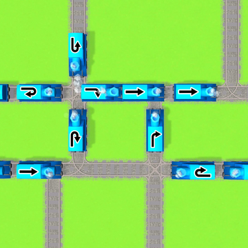 Любите игры про поезда? Ищете увлекательную онлайн головоломку с простым управлением? Тренируйте свою логику в любом месте и с любого устройства, решая увлекательные задачки! Сочная графика и приятная музыка помогут вам расслабиться с пользой для мозга!