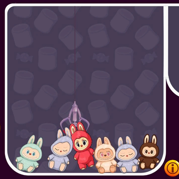 Соединяй лабубу, получай монеты! Запускай кран и собери всю коллекцию лабубу!