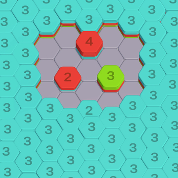 Собирайте цветные шестиугольники в аккуратные башни, не смешивая оттенки. Новые цвета и башни делают каждый уровень сложнее — тренируйте внимание, логику и стратегическое мышление в этой минималистичной головоломке.