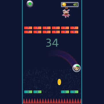 Аркада с котошарами и мемными боссами! Отбивай мяч, побеждай брейнроут-звёзд, собирай золото в трендовом стиле 2025!