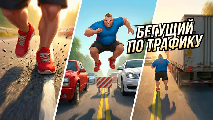 Бегущий по Трафику на Пикабу Игры
