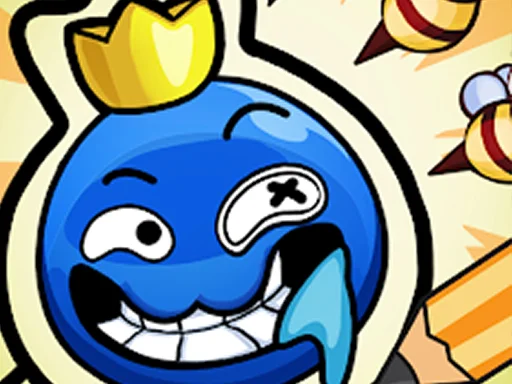 Спасите радугу: Синий монстр на Пикабу Игры