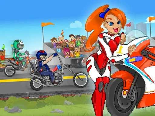 Moto Quest: Гонки на велосипедах на Пикабу Игры
