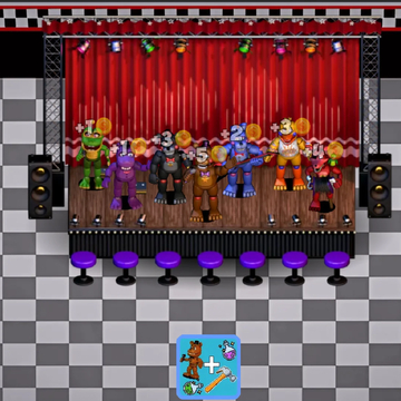 Создай всех легендарных аниматроников в духе культовой хоррор-серии! Соединяй детали на алхимическом поле, открывай новых персонажей и собери шоу-сцену, которая будет приносить тебе доход. Испытай свою смекалку и стань лучшим антрепренером!