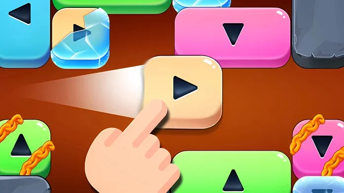 Двигай блоки: Очищай поле от фишек на Пикабу Игры