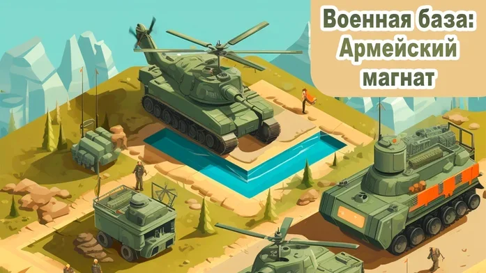 Военная база: Армейский магнат на Пикабу Игры
