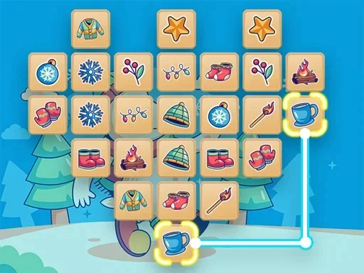 Зимний Маджонг на Пикабу Игры