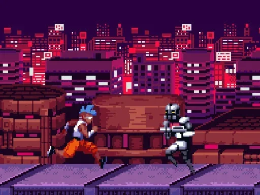 Бесконечный Киберпанковский Бегун на Пикабу Игры