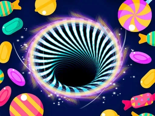 Игра с Цветными Кругами Candy Hole на Пикабу Игры