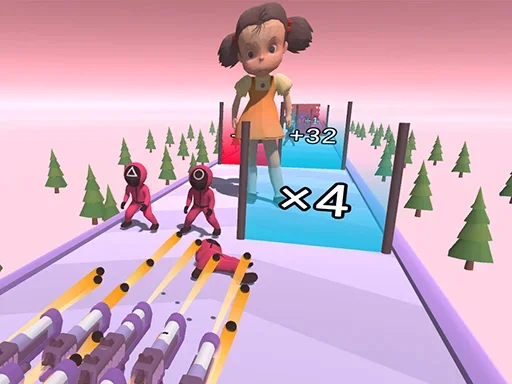 Фестиваль стрельбы по кальмарам на Пикабу Игры