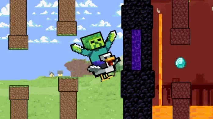 Прыгающий Куриный Жокей на Пикабу Игры