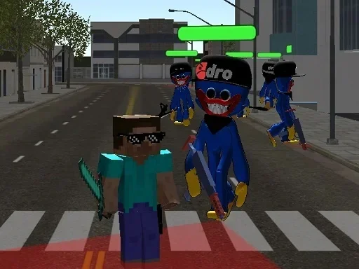 Крафтсмен: Гангстер Кража Авто на Пикабу Игры